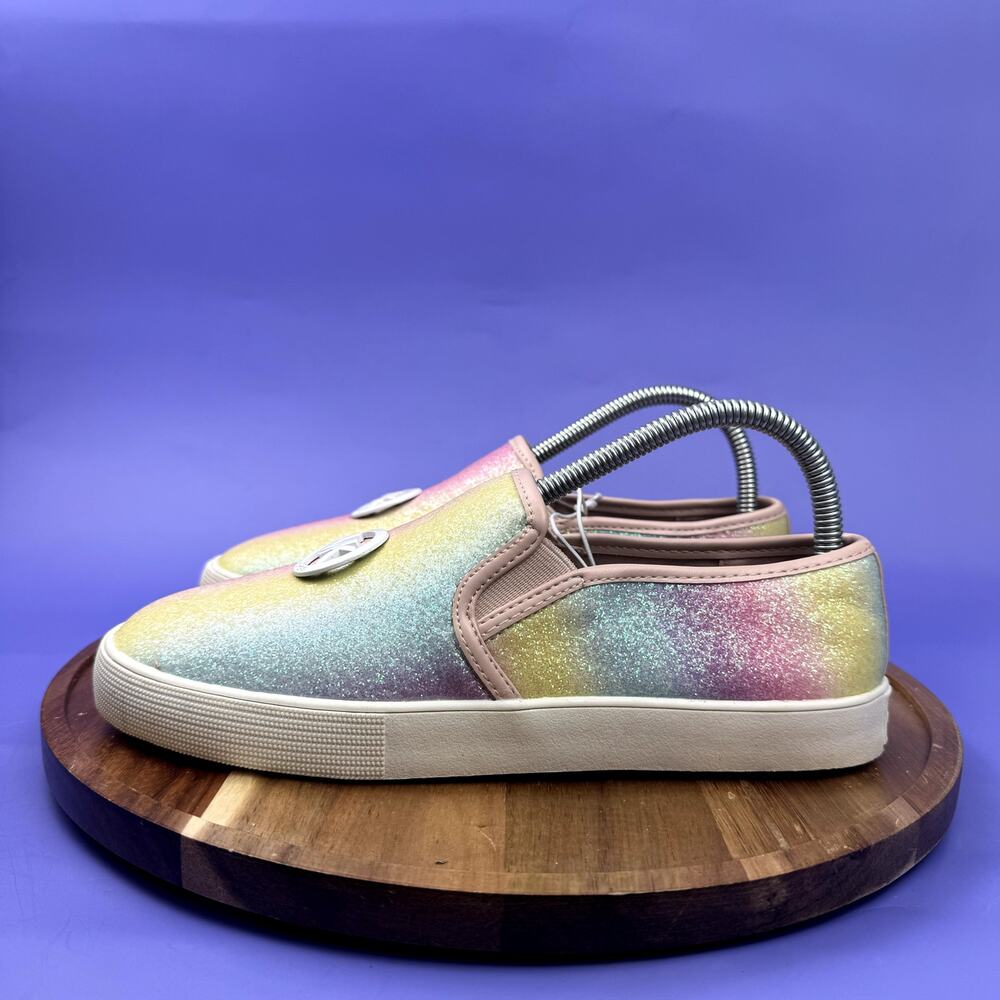 YOUTH MICHAEL KORS OMBRE PASTEL SLIP ON SIZE 5Y